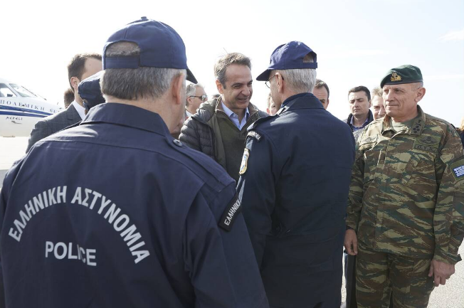 Μητσοτάκης από Έβρο: Δεν θα περάσει κανείς παράνομα – Είμαστε ενωμένοι