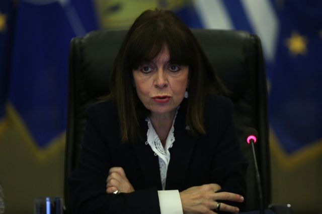 Το μήνυμα Σακελλαροπούλου για την ενδοοικογενειακή βία