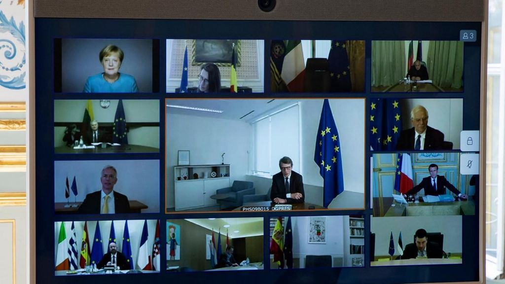Σε εξέλιξη η κρίσιμη Σύνοδος Κορυφής για την ανάκαμψη από τον κοροναϊό