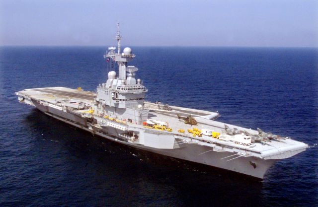 Κοροναϊός : βρέθηκαν θετικά 50 μέλη του αεροπλανοφόρου «Σαρλ ντε Γκωλ»