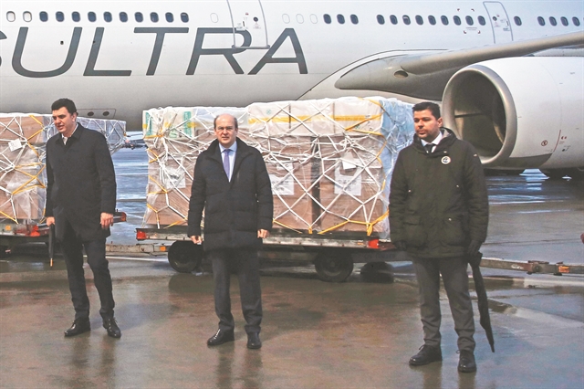 Εφτασε το πρώτο μέρος της δωρεάς της ΔΕΗ