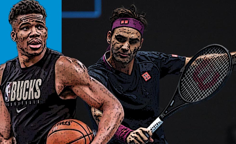 Ο Φέντερερ προκάλεσε τον Γιάννη Αντετοκούνμπο