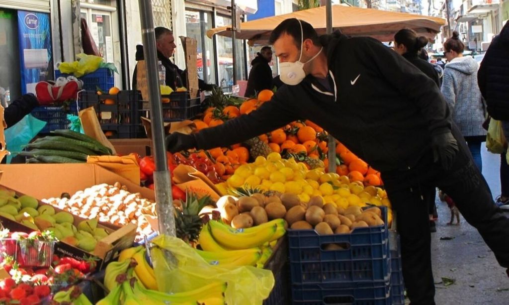 Κοροναϊός: 111 παράλληλες λαϊκές αγορές στην Αττική