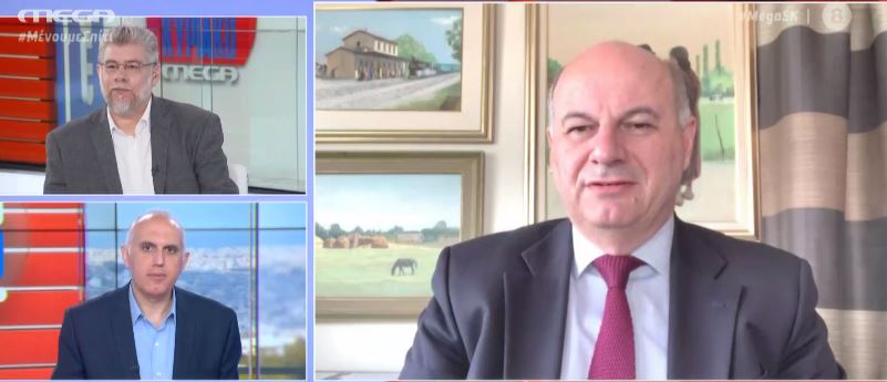 Τσιάρας στο MEGA: Σημαντικό βήμα το άνοιγμα των υποθηκοφυλακείων