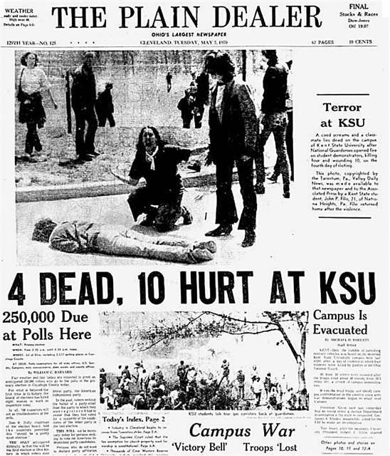 Οι φοιτητικές ταραχές στο Οχάιο του ’70