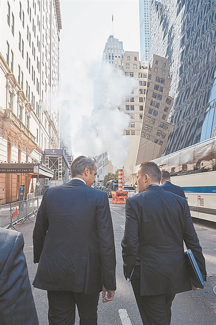 Ο Μητσοτάκης και το πλάνο Μπλούμπεργκ στη Νέα Υόρκη