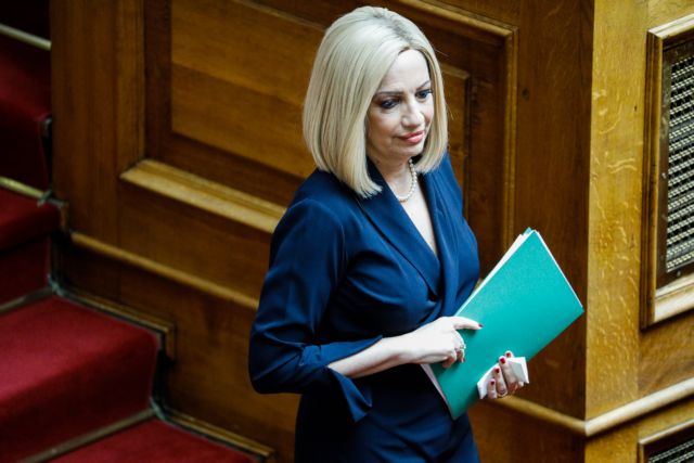 Πρωτοβουλίες για τα ελληνοτουρκικά ζήτησε από Μητσοτάκη η Φώφη