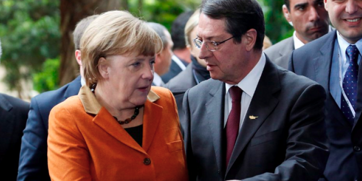 Τηλεφωνική συνομιλία Αναστασιάδη – Μέρκελ για τις τουρκικές γεωτρήσεις στην κυπριακή ΑΟΖ