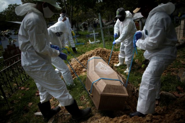 Βραζιλία: Στους 37.312 οι νεκροί από τον φονικό ιό