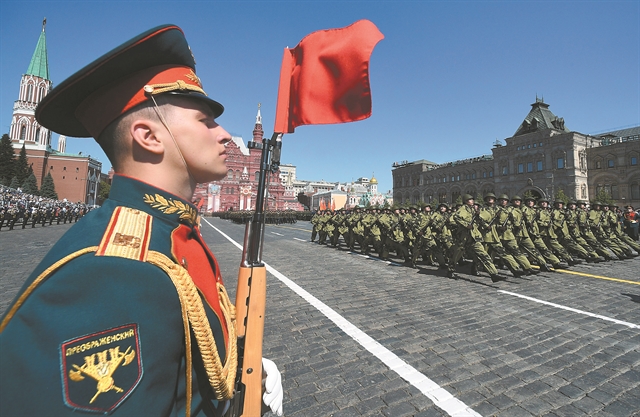 Παρέλαση ενόψει δημοψηφίσματος