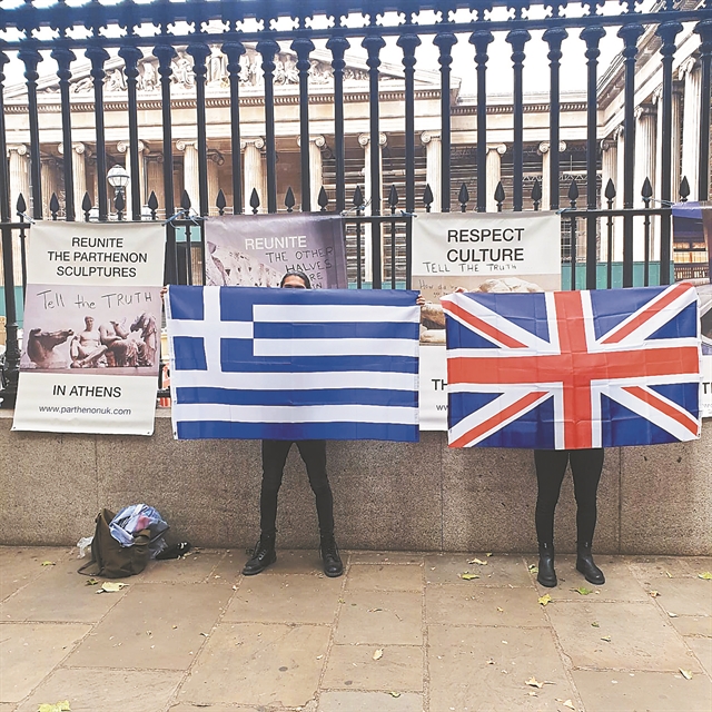 «Είμαστε οι νόμιμοι ιδιοκτήτες των Γλυπτών» λένε οι Βρετανοί