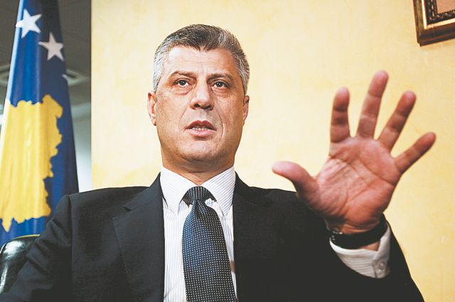 Κατηγορούμενος για εγκλήματα πολέμου ο πρόεδρος του Κοσόβου Χασίμ Θάτσι