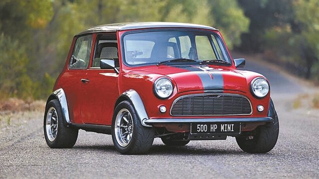 Κλασικό Mini έγινε πύραυλος 500 ίππων  
