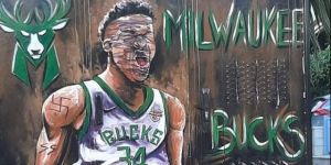 Βανδάλισαν με ναζιστικά σύμβολα γκράφιτι για τον Αντετοκούνμπο