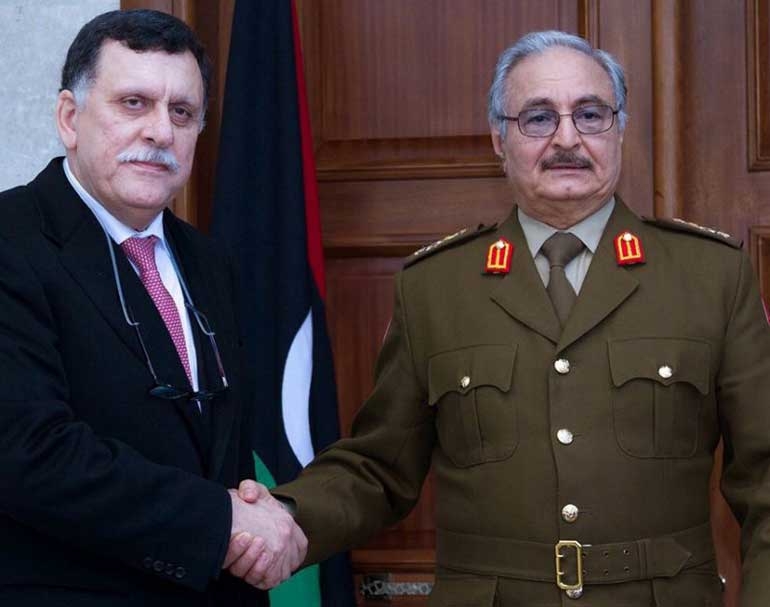 Λιβύη: Συμφωνία Χαφτάρ με Σάρατζ για νέες συνομιλίες