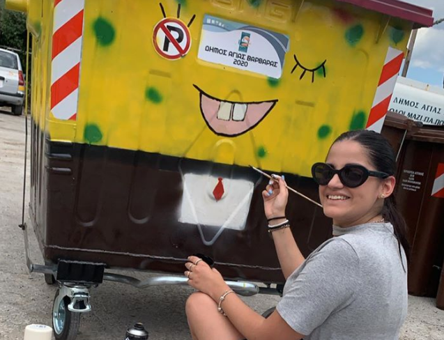 Πώς τα γκράφιτι μεταμορφώνουν τον δήμο της Αγίας Βαρβάρας