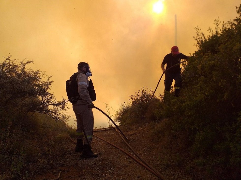 Συναγερμός στην Πυροσβεστική: Φωτιά στη Ζάκυνθο