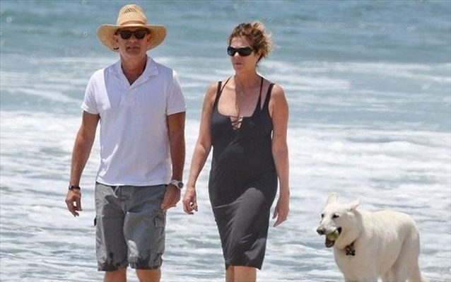 Τομ Χανκς και Ρίτα Γουίλσον στη Σίφνο για διακοπές