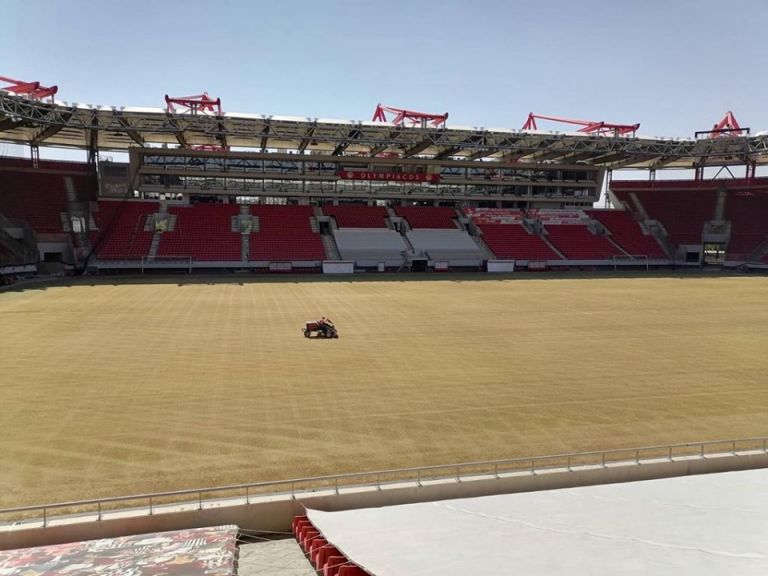 Ολυμπιακός: Αντικατάσταση χλοοτάπητα στο Καραϊσκάκη