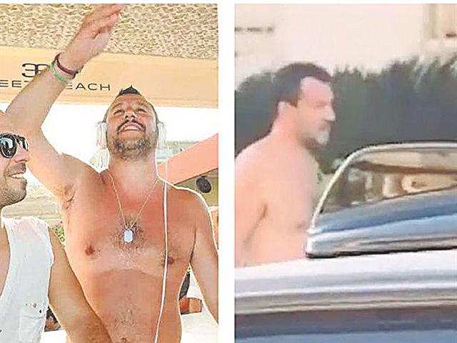 Ο Σαλβίνι επέστρεψε στην παραλία, αλλά το κλίμα είναι βαρύ