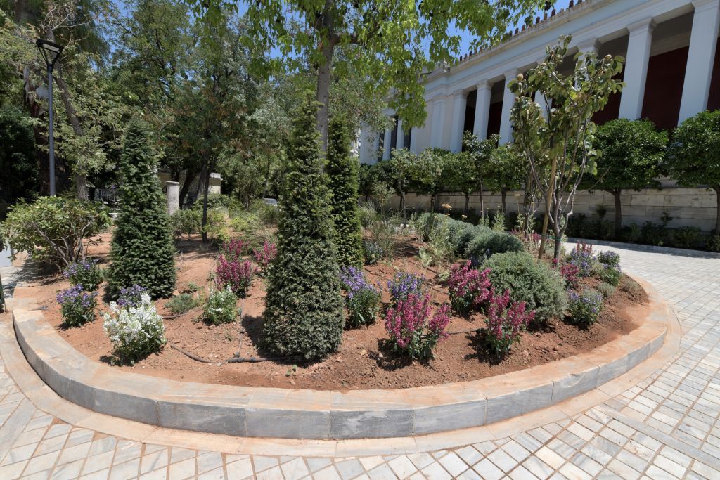 Ανθισε ξανά ο κήπος του Αρχαιολογικού Μουσείου – 6.000 νέα φυτά