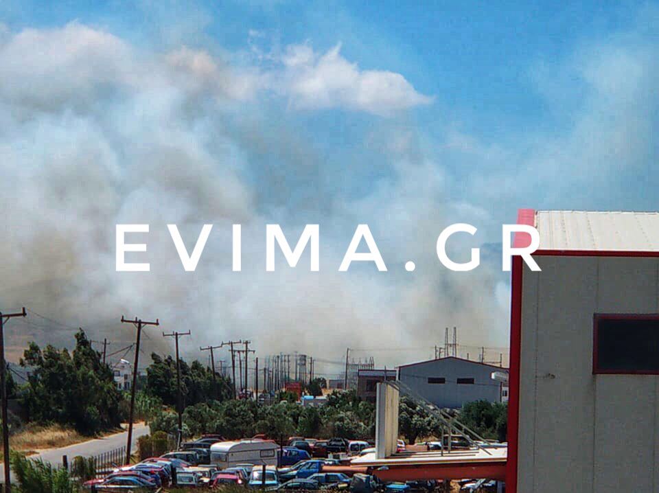 Φωτιά και στον Κάμπο Καρύστου