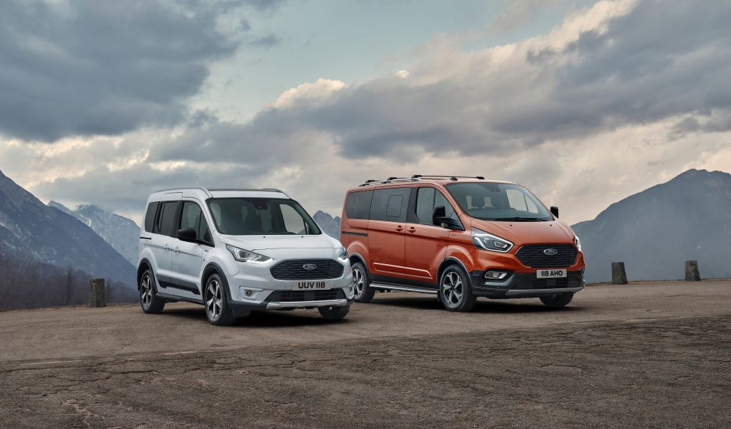 Νέα Ford Tourneo και Transit Connect Active: Λατρεύουν την περιπέτεια