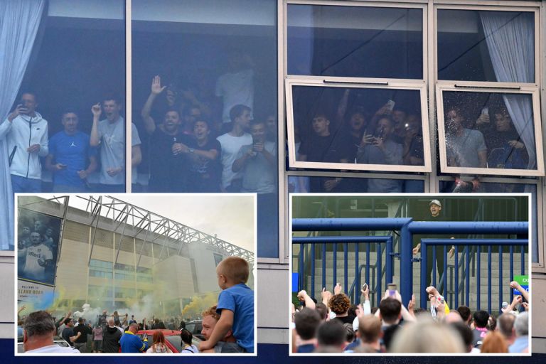 Λιντς: Πανηγυρισμοί πίσω από το τζάμι