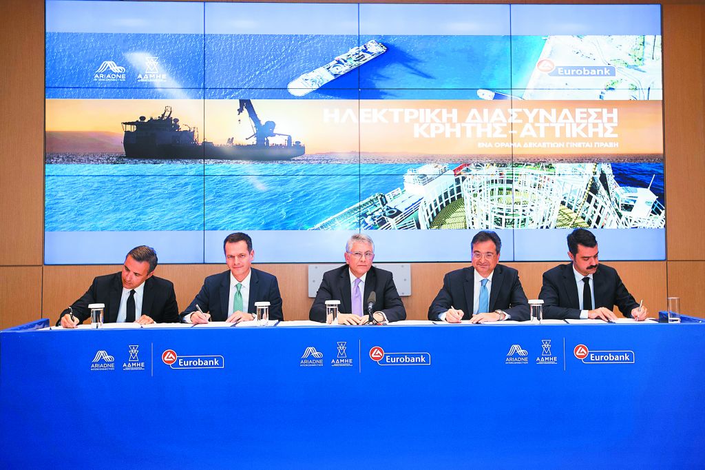 ΑΔΜΗΕ – EUROBANK: Σύμβαση χρηματοδότησης