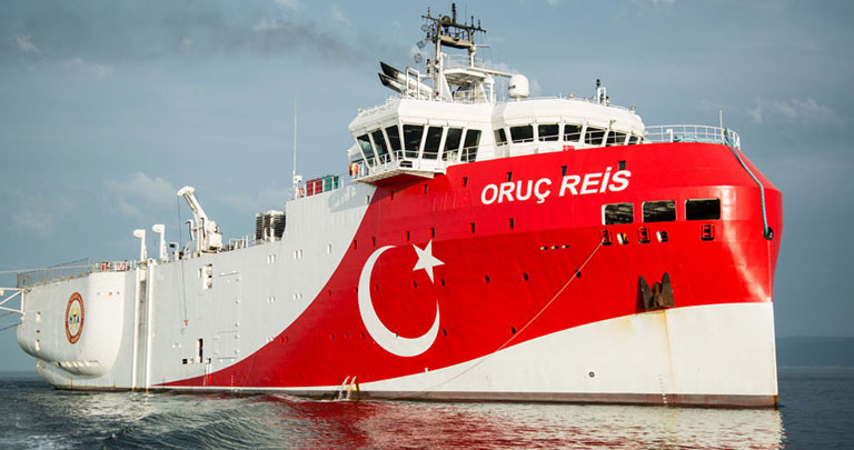 Αναδίπλωση Τουρκίας – «Παγώνει» τις έρευνες του Oruc Reis στο Αιγαίο