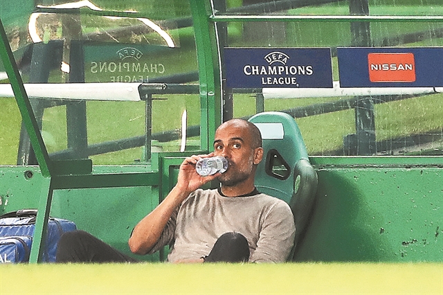 Ο Γκουαρντιόλα στο απόσπασμα