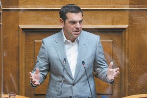 Αντιπολίτευση με εθνική ατζέντα