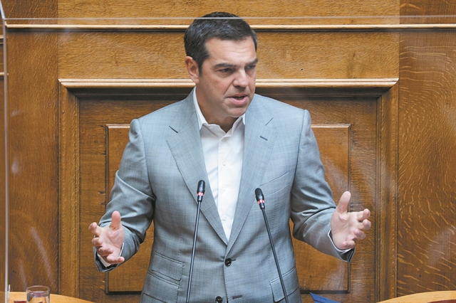 Αντιπολίτευση με εθνική ατζέντα