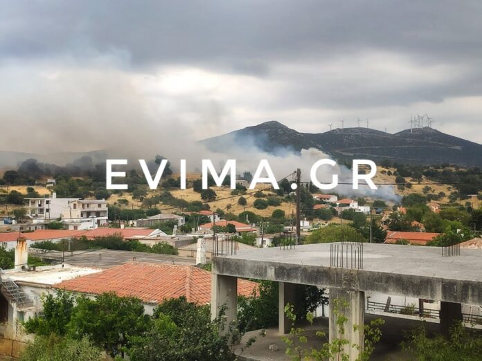 Εύβοια : Μετά τις πλημμύρες ήρθε και η φωτιά: Συναγερμός στον οικισμό Ζαράκων