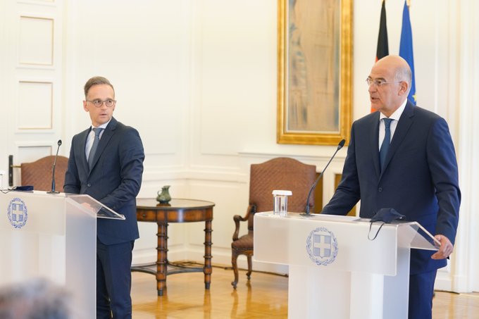 Σε Αθήνα και Άγκυρα σήμερα ο Χάικο Μάας – Η κρίση στην ανατολική Μεσόγειο στο επίκεντρο των συζητήσεων