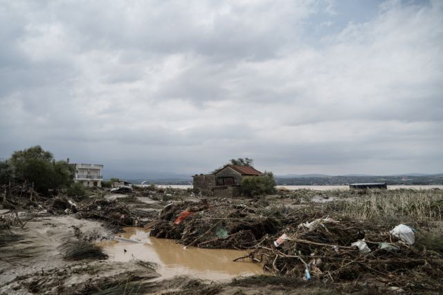 Το MEGA στα Ψαχνά: Βιβλική καταστροφή – Η λάσπη κάλυψε τα πάντα