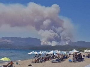 Μάνη : Ενεργοποιήθηκε το σύστημα Copernicus για την δασική πυρκαγιά