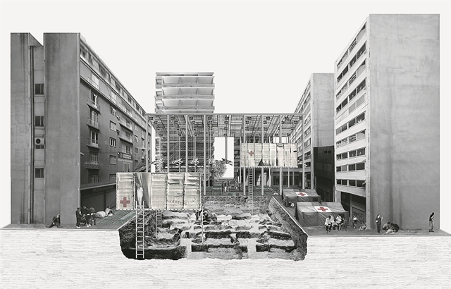 Από υπαίθριο θέατρο, σε ανοιχτό νοσοκομείο