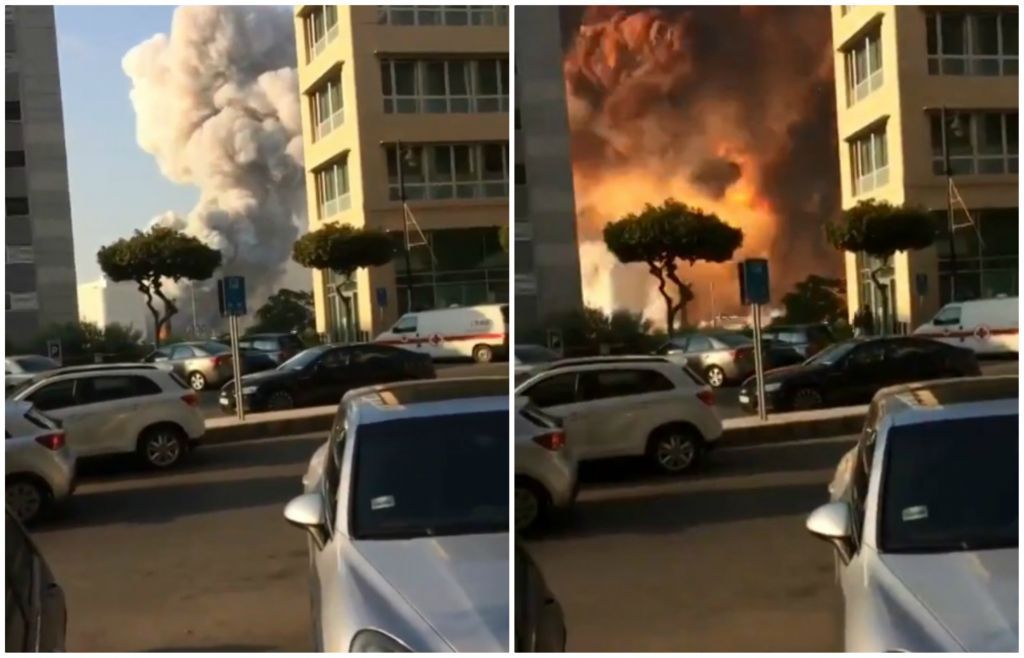 Έκρηξη στη Βηρυτό: Νέες σοκαριστικές εικόνες λίγα μέτρα μακριά από το σημείο μηδέν