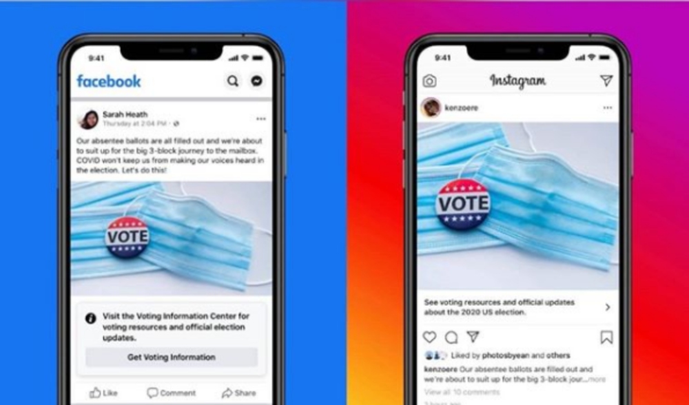Facebook: Επιδιώκει εξ αποστάσεως ψηφοφορία στις προεδρικές εκλογές των ΗΠΑ