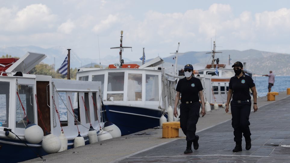 Κοροναϊός: Εντατικοί έλεγχοι στον Πόρο και απολυμάνσεις σε δημόσιους χώρους