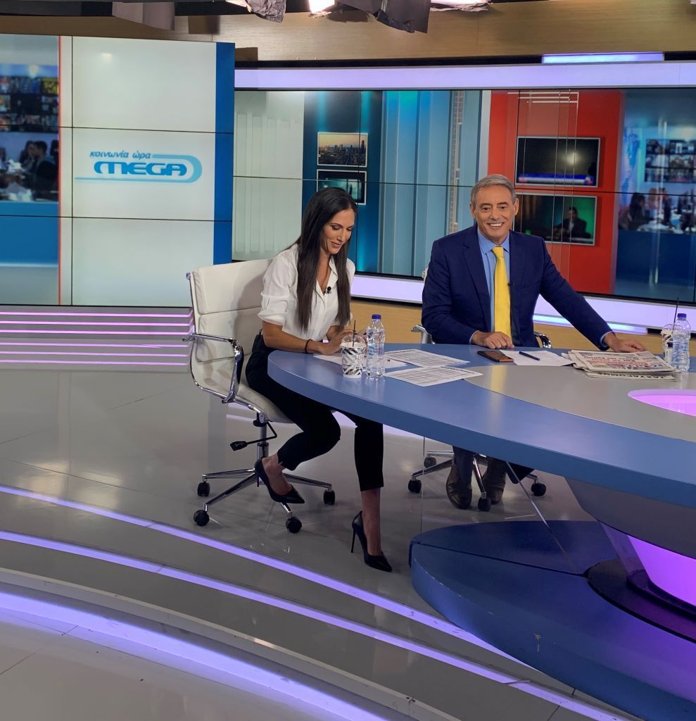 «Κοινωνία Ώρα Mega»: Πρόβα τζενεράλε για τον Ιορδάνη Χασαπόπουλο και την Ανθή Βούλγαρη