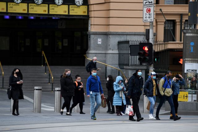 Μελβούρνη: Περιορίζεται η μετακίνηση του κόσμου και η οικονομική δραστηριότητα