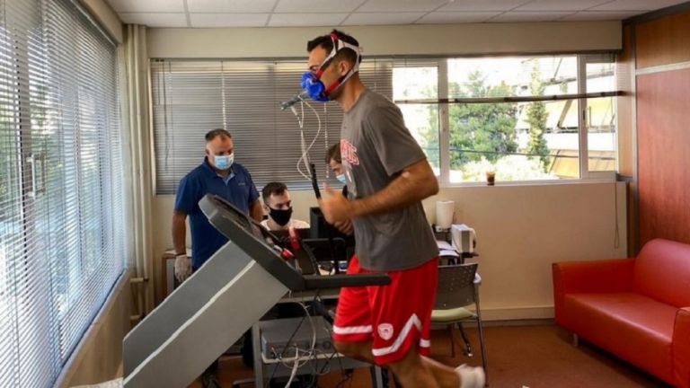 Ολυμπιακός: Πέρασε από εργομετρικά η ομάδα του μπάσκετ