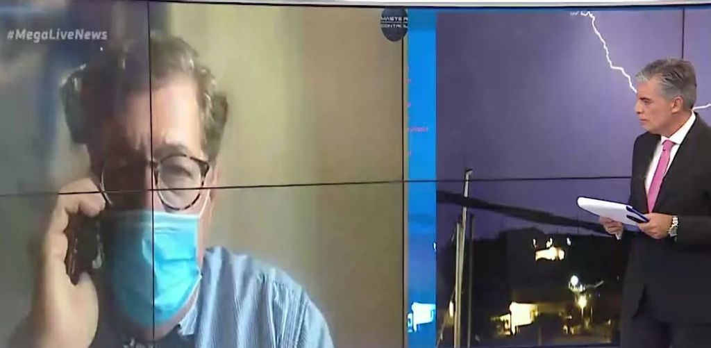 Συνολάκης στο MEGA για τον «Ιανό»: Πρωτόγνωρο φαινόμενο για την Ελλάδα