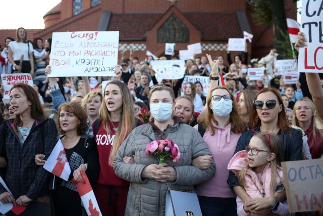 Λευκορωσία: Χιλιάδες άνθρωποι διαδηλώνουν κατά του Λουκασένκο