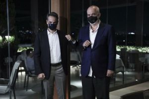 Δείπνο εργασίας Μητσοτάκη – Ράμα με θέα την Ακρόπολη