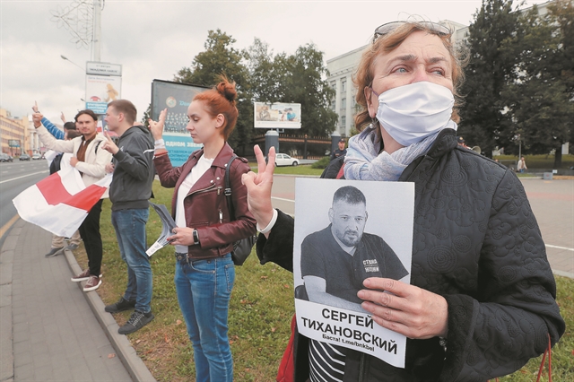 Λευκορωσία : «Αυτό που συμβαίνει, είναι τρομοκρατία ενάντια στον λαό»