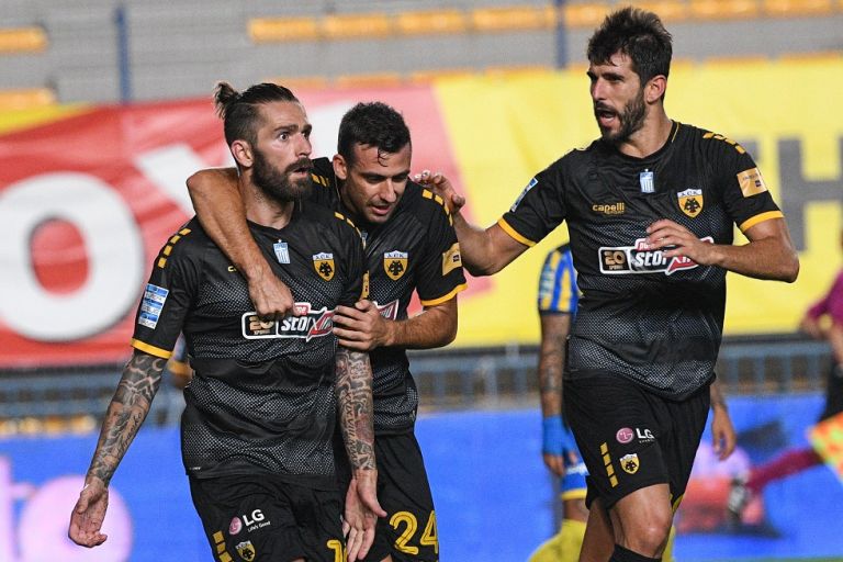 Παναιτωλικός – ΑΕΚ 0-2: Λαμπάδα στον Μάνταλο και τον Τσιντώτα!