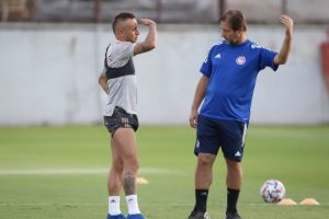 Αποκλειστικά βίντεο: Η προπόνηση του Ολυμπιακού στο ΓΣΠ